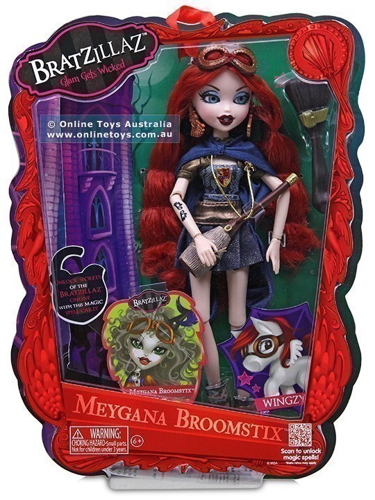 Preloved Brazillaz Meygana Broomstix doll