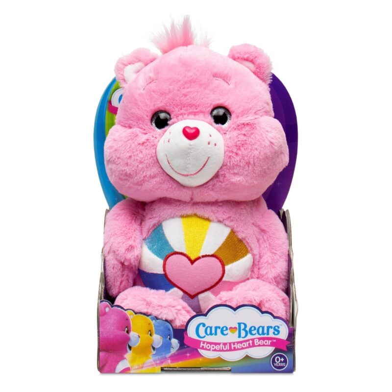 Care Bears - Classic Plush Hopeful Heart Bear - Online Toys Australia