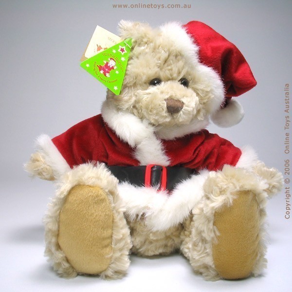 Kringle Teddy Bear - Beige 35cm - Online Toys Australia