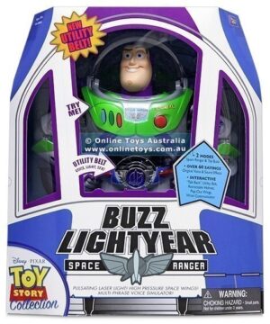 Toy Story - Buzz Lightyear Space Ranger with Utility Belt - Online Toys ...