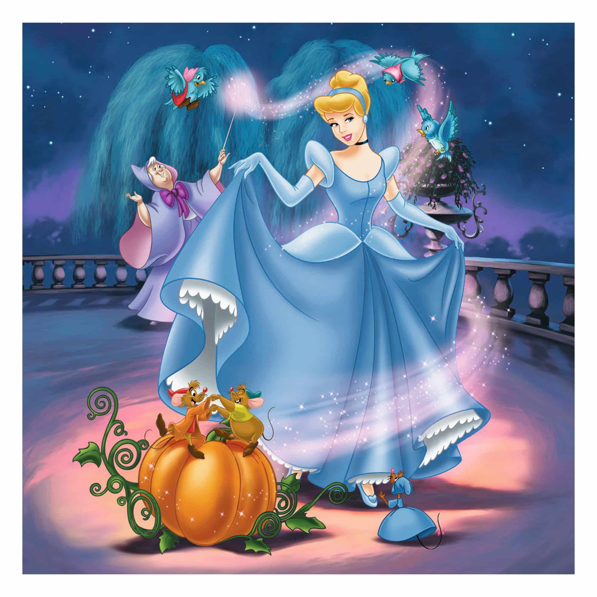 Ravensburger Puzzle - Snow White, Cinderella, Ariel, 3x49 Pieces - Playpolis