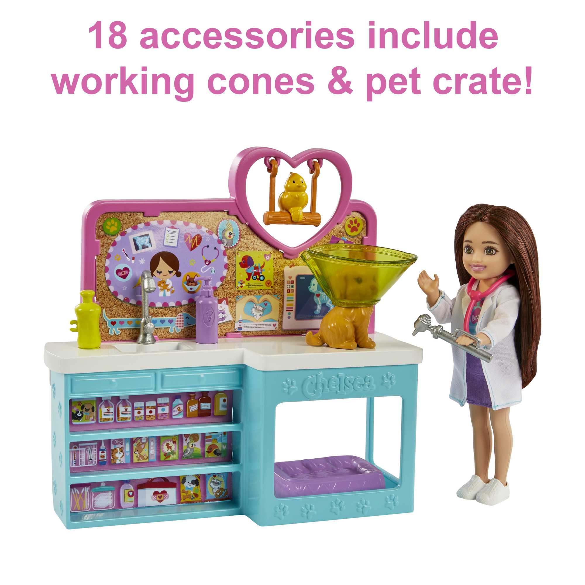 Barbie and best sale chelsea playset