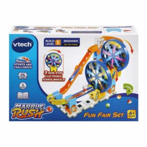 VTech Marble Rush Adventure Set Kids Toy, Color-Coded Blocks, 135