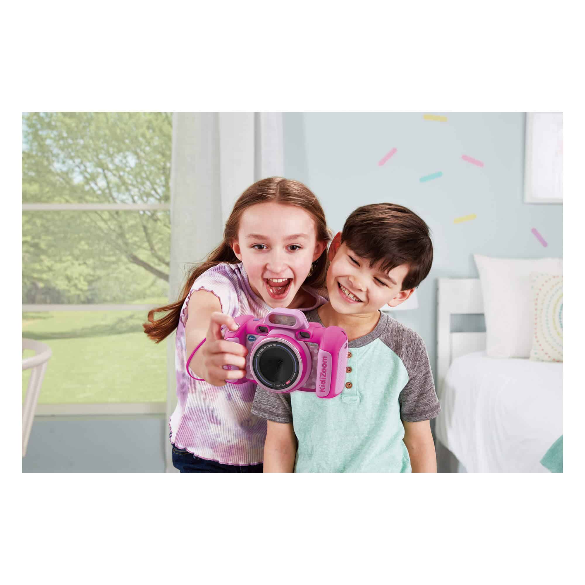VTech - KidiZoom Duo FX Pink, Children's Digital Camera, Photo