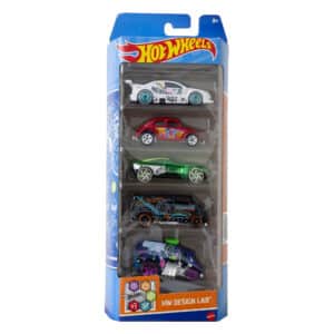 Hot Wheels 5 Car Pack - Design LAB