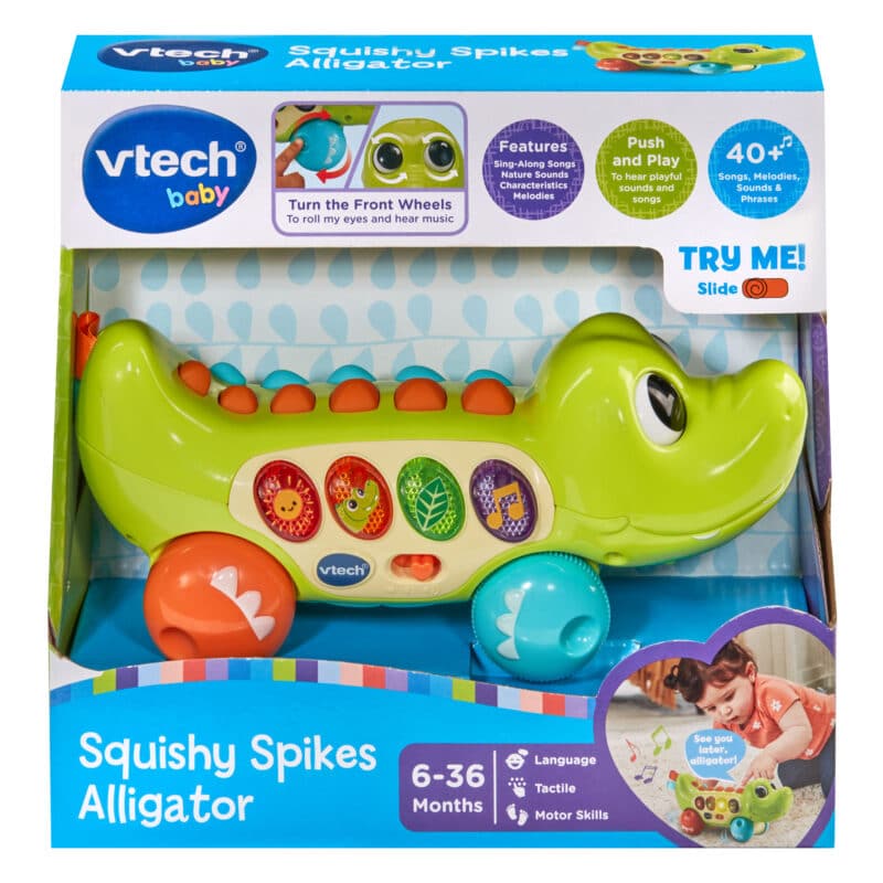 Vtech Baby - Squishy Spikes Alligator