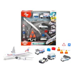 Dickie Toys - Airport 13 Piece Playset