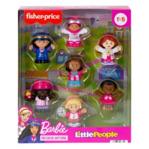 Fisher Price Little People - 7 Pack Barbie You Can Be Anything Figure