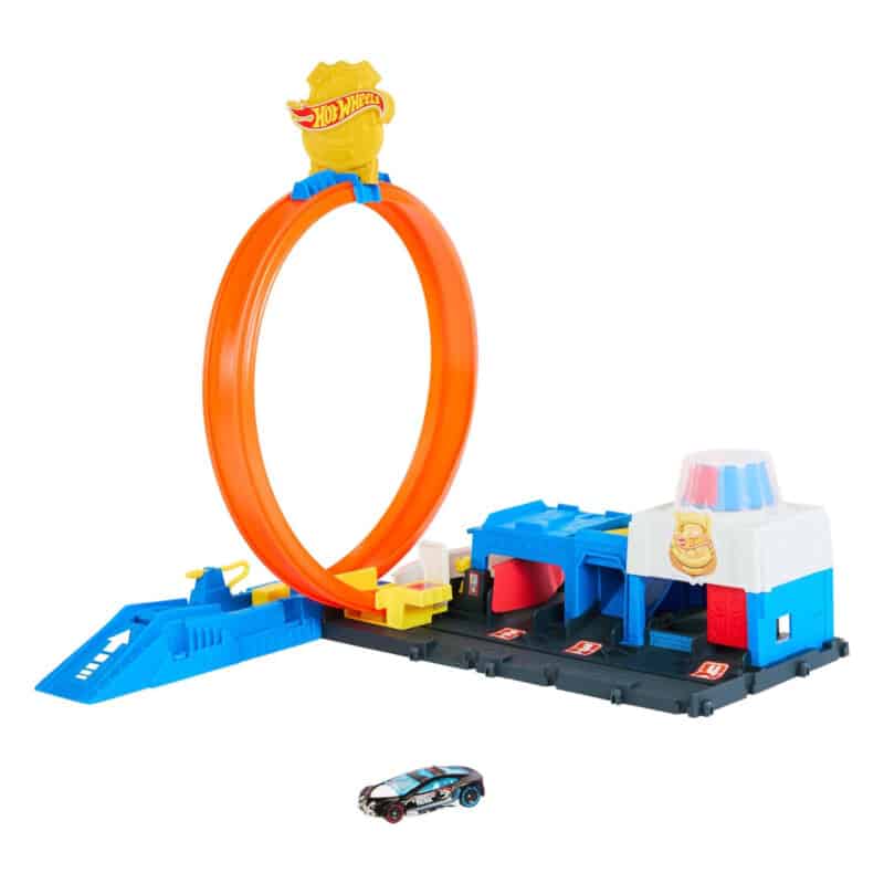 Hot Wheels City Super Police Station Track Set5